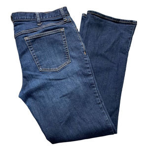 Old Navy Men's Bootcut Dark Wash Denim Jeans Size 36 X 34 EUC